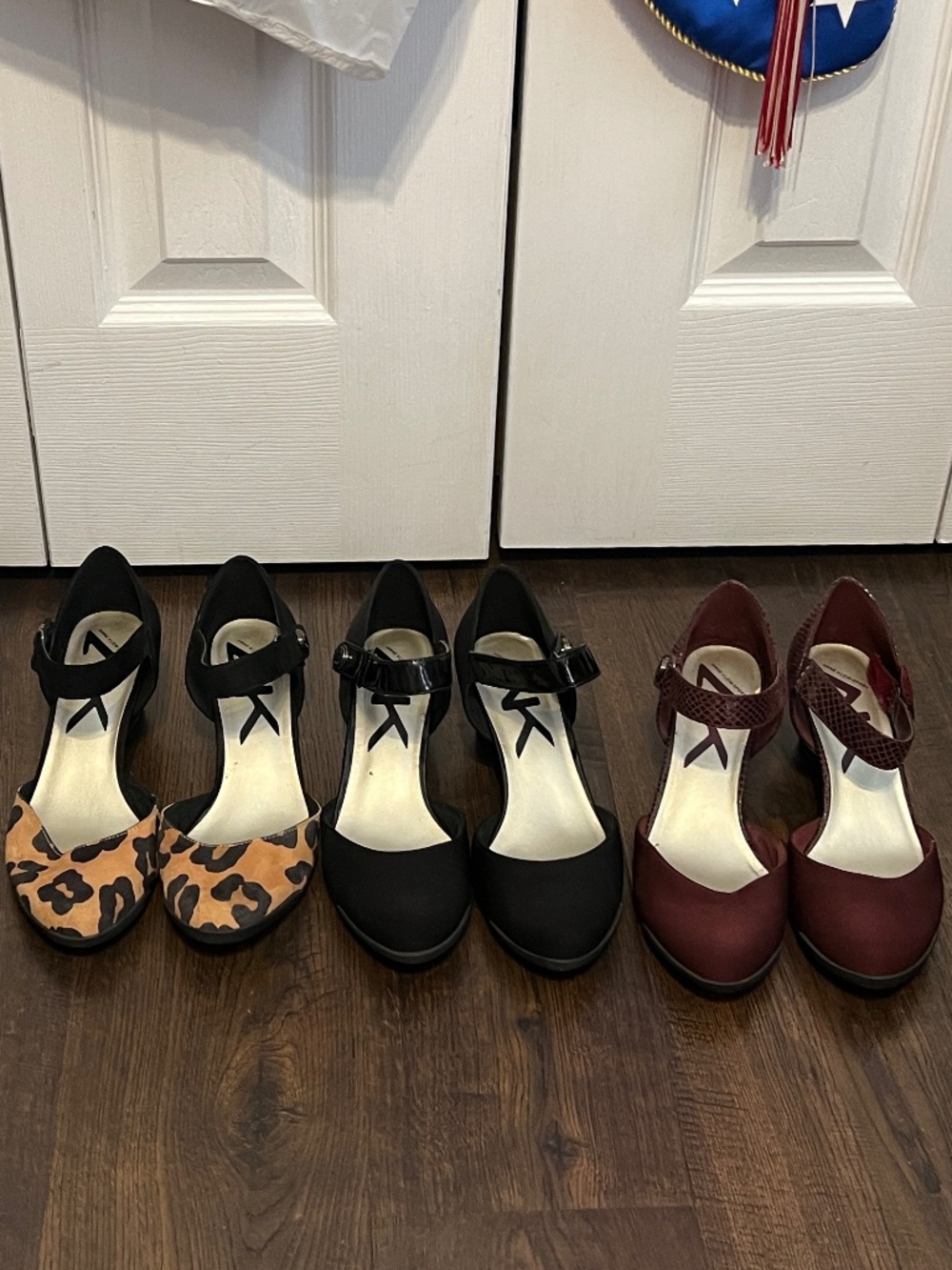 Lot of 3 Anne Klein AK Sports Aktasha Wedges Women's 7.5M Wedges